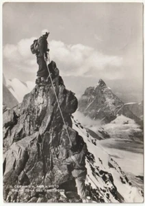 IL CERVINO VISTO DALLA ZONA DEL BREITHORN - AOSTA - VIAGG. 1956 -93068- - Picture 1 of 1