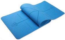 Ducomi Asana Tappetino Yoga Antiscivolo In Gomma Naturale Resistente All' Acqua