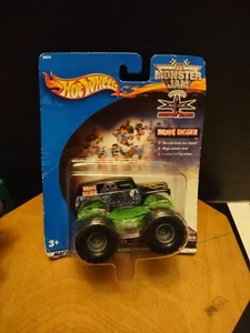 Vintage Hot Wheels Monster Jam Grave Digger Monster Truck 1:64 Scale Die-Cast. - Picture 1 of 11