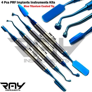 PRF Instruments GRF System Kit Spazzola Morbida Impianto Dentale Chirurgico CE Set di 4 - Foto 1 di 5