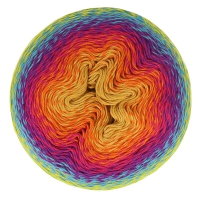 Scheepjes Yarns ::Whirl #792:: cotton blend Rainbow Popsicle - Image 1 of 4