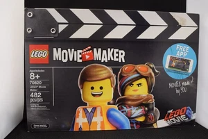 Lego Movie Maker 70820 Completo Rex Lucy Emmet Sweet Mayhem Telón de Fondo - Imagen 1 de 2