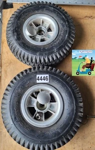Komfi Rider Elektromobil Vorderräder schwarz 3,00-4 Sku4446 Bohrung 15 mm - Bild 1 von 3
