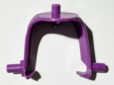 Dino Riders Monoclonius Harness Replacement Part Purple Vintage Tyco Toys 1987 - Image 1 of 4