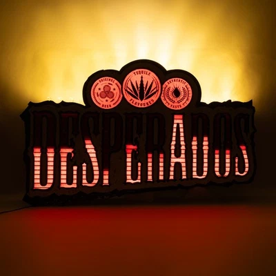 Desperados Bier Ton animierende LED Leuchtreklame Leuchtwerbung Leuchte - Bild 1 von 4