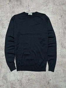 John Smedley Mens Merino Wool Crew Neck Sweater Size M - Picture 1 of 5