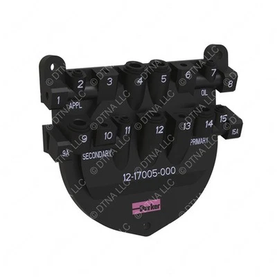 Bloque colector de freno de aire 12-17005-002 para Freightliner Foto 1 de 4