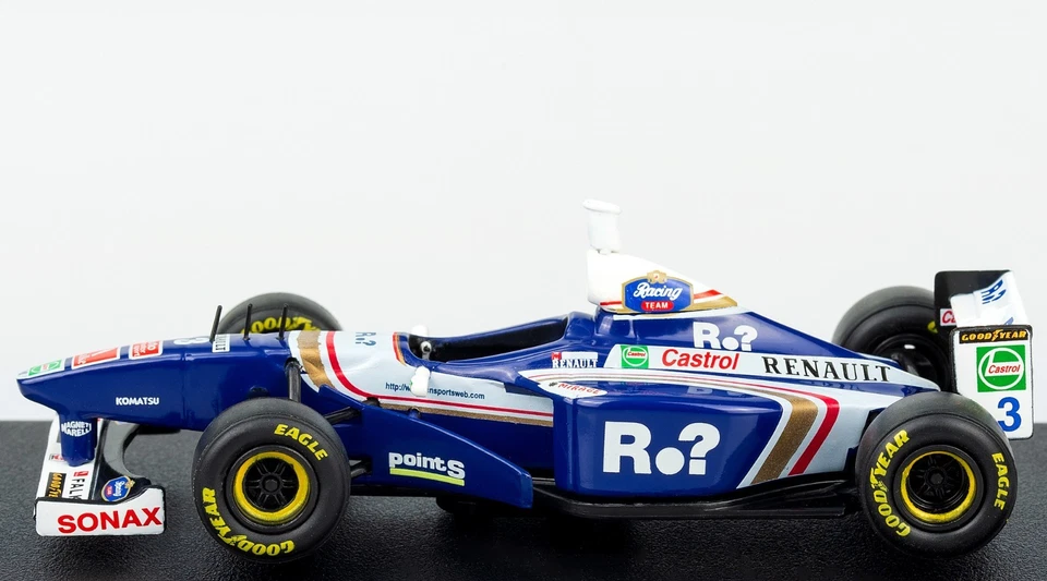 Williams FW19 1997 Jacques Villeneuve Scala 1:43 Model Formula1 World Champion 3 - Immagine 1 di 4