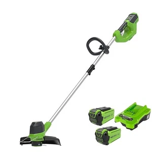 40V Tagliabordi a Batteria per Giardini Medi Altezza Regolabile Ampiezza Taglio - Foto 1 di 24