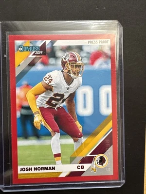 Josh Norman 2019 Donruss Red Press Proof Card #152 - Image 1 of 2