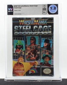Nintendo NES WWF WrestleMania: Steel Cage Challenge (1992) WATA 7.0 B+