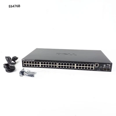 Dell PowerConnect 5548 0FXP1R 48 Port Ethernet Network Switch 2 HMDI SFP+ Ports - Image 1 of 4