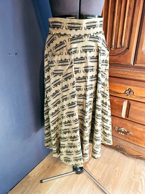 Falda grande de punto elástico de algodón Effie's Heart para mujer Foto 1 de 4