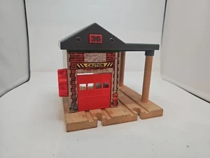 Thomas & Friends Train Wooden Railway Sodor Fire Dept Station No. 36 - Picture 1 of 9