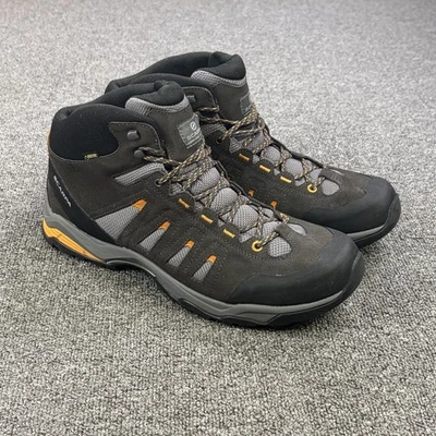 Botas de caminhada Scarpa Moraine Mid GTX masculinas tamanho 12 M trekking Vibram Goretex - Imagem 1 de 4