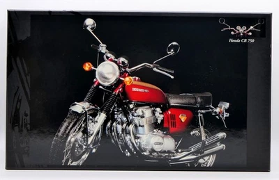 MINICHAMPS 1/6 HONDA CB FOUR CB750 CB 750 FOUR K0 1969 CANDY RUBY RED 062161000 - Photo 1/4