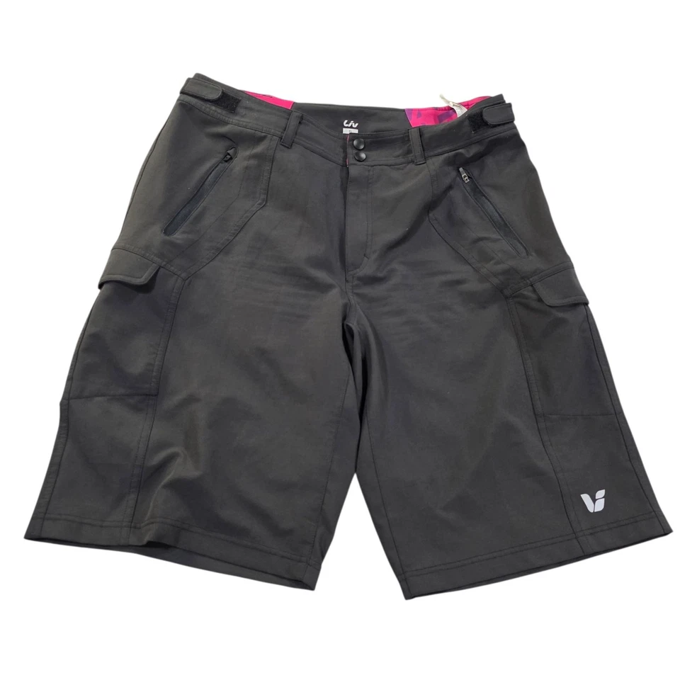 Pantalones Cortos de Carga de Ciclismo LIV Para Mujer XL Transpirables Bicicleta de Trail Negros Bolsillos para Aire Libre Foto 1 de 4