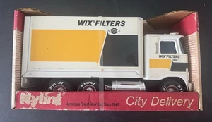 Vintage Nyflint City Delivery Truck Wix Filters Steel No. 9140-Z Original Box - Picture 1 of 6