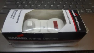 NIB Cooper Wiring Devices 277W Ivory 15a Combination single pole w/pilot #1 - Picture 1 of 4