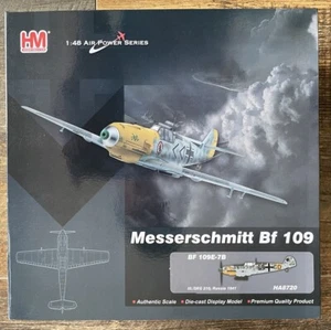 NEW HOBBY MASTER 1:48 scale MESSERSCHMITT BF 109E-7B SKG 210 RUSSIA 1941, HA8720 - Picture 1 of 4