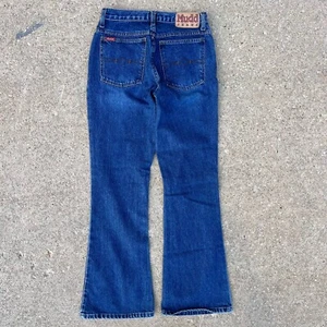 VTG 90s Y2k MUDD Flared Jeans Bell Bottoms Size 9 Women’s Medium Wash 30x32 - Picture 1 of 10