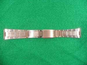 1960s Vtg Baldwin NOS Stainless Steel 19mm Adjustable Watch Band Bracelet - Picture 1 of 9