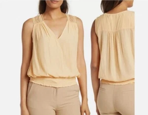 NWT RAMY BROOK Reese Blouse Apricot Nectar M - Bild 1 von 10