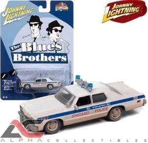 JOHNNY LIGHTNING JLSP396 1:64 1975 DODGE MONACO (BLUES BROTHERS) CHICAGO POLICE - Picture 1 of 1