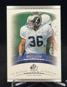 2003 SP Authentic Rookie Authentics #172 Joffrey Reynolds St. Louis Rams /1200 - Picture 1 of 2