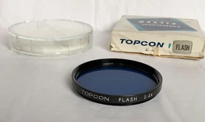 Vintage Topcon 62mm Flash Filter, with Keeper, and Box - Picture 1 of 1