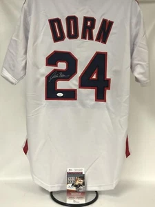 Corbin Bernson Signed Autographed 'Major League' Roger Dorn Jersey XL : JSA COA - Picture 1 of 3