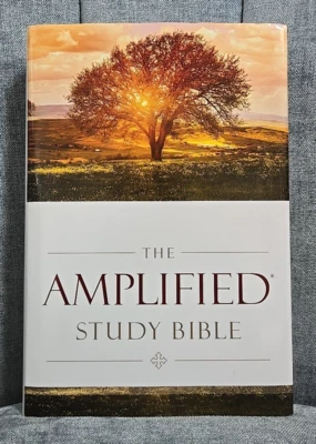 The Amplified Study Bible, Zondervan Large Print Hardcover  NEW - Image 1 of 4