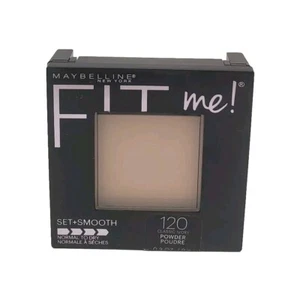 Maybelline Fit Me! Set & Smooth Pressed Powder 120 Classic Ivory0.3 oz - Picture 1 of 2