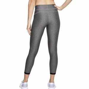 NWT Under Armour UA HeatGear Grey Ankle Cropped Leggings 1309628-019 MD (Q1-9) - Picture 1 of 2