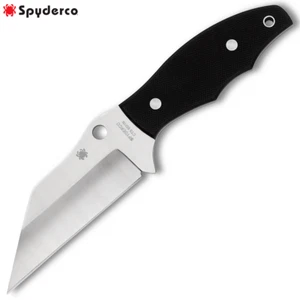 Spyderco Ronin 2 Hoja Fija CTS-BD1N Negro G10 Manijas + Funda FB09GP2 - Imagen 1 de 5