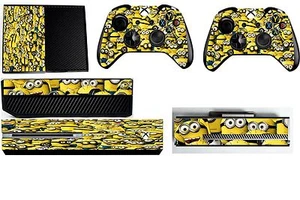 MINIONS DESPICABLE ME XBOX ONE PROTECTIVE SKIN DECAL VINYL STICKER WRAP - Picture 1 of 1