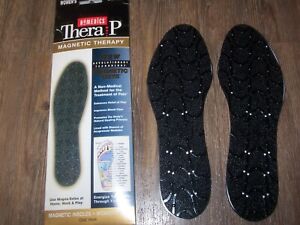 NEW Homedics Thera P Magnetic Therapy Insoles MW-IF Massaging Women's Size 5-10 