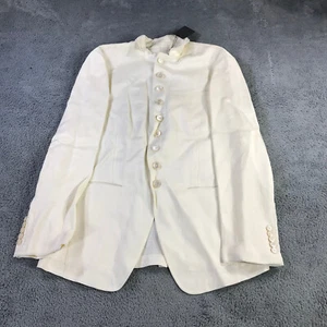 John Varvatos Collection Jacket Mens 54 Blazer Sports Coat Linen Casual Adult - Picture 1 of 15