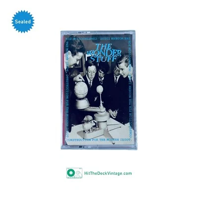 The Wonder Stuff – Construction For The Modern Idiot Cassette Tape (1993) SEALED - Image 1 of 4
