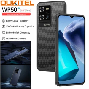 6.6" 5G OUKITEL WP50 Rugged Mobile Android 14 Smartphone Waterproof Unlock 256GB - Picture 1 of 14