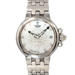 Tudor Clair De rose 35700 Automatic White Shell Dial Ladies Watch 90258601 - Picture 1 of 1