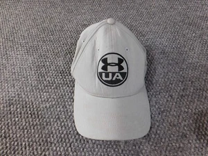 Under Armour Hat Cap Black Mens fitted UA Classic fit gray Large stretch classic - Picture 1 of 10
