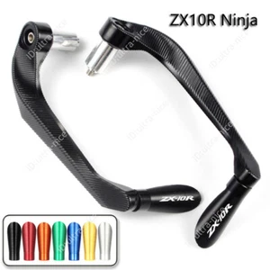 Handlebar Lever Guards Brake Clutch Protector Aluminum for Kawasaki Ninja ZX10R - Picture 1 of 18