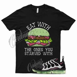 Camiseta negra EAT para N Air VaporMax Plus blanca lima brillo hiper rosa - Imagen 1 de 3