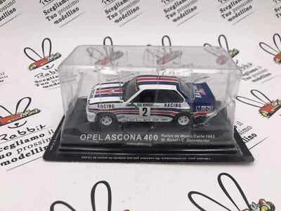 DIE CAST 1/43 " OPEL ASCONA 400 RMC 1982 W. ROHRL " RALLY DEA - Immagine 1 di 2