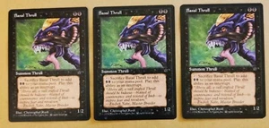 3x Basal Thrull (V.4) - MTG Fallen Empires FEM Common Good (GD) - Imagen 1 de 1