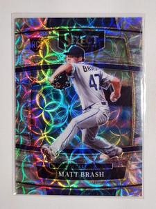 2022 Panini Select Baseball Scope Prizm Matt Brash #1 Seattle Mariners
