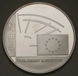 LUXEMBOURG 25 Euro 2004 Proof - Silver 0.925 - European Parliament - 617 * - Picture 1 of 2