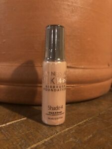 NEW SEALED LUMINESS AIR AIRBRUSH MAKEUP SILK 4-IN-1 SHADE 4 FOUNDATION .55 OZ