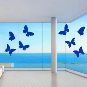 Fenster Aufkleber Schmetterlinge Wintergarten Warn Vögel Falter Glas Treibhaus - Bild 1 von 4